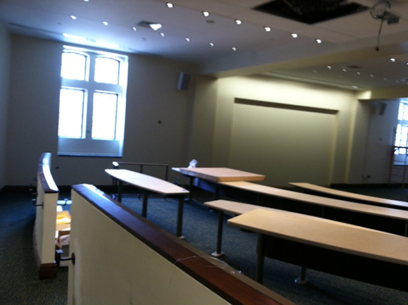 Ruane, 120 seat lecture hall