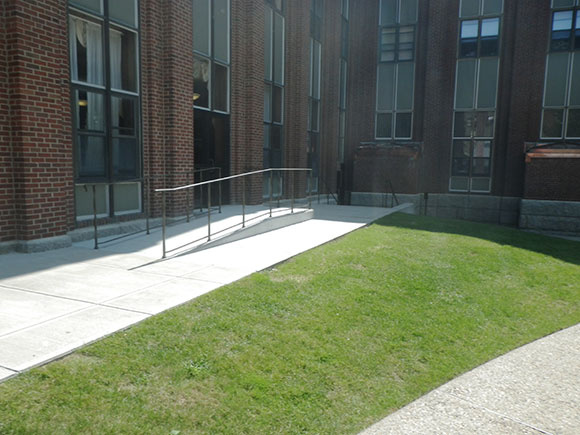 Aquinas lounge ramp