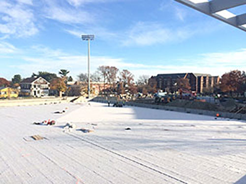 Stadium field pads