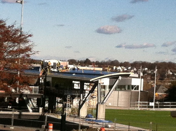 Canopy roof deck