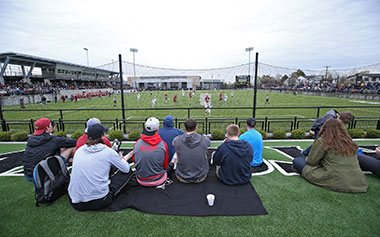 Crowd Dedication Anderson Stadium