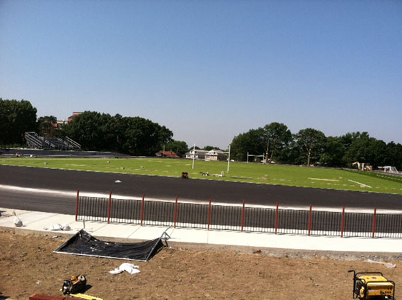 Track and Field with turf- August 2013