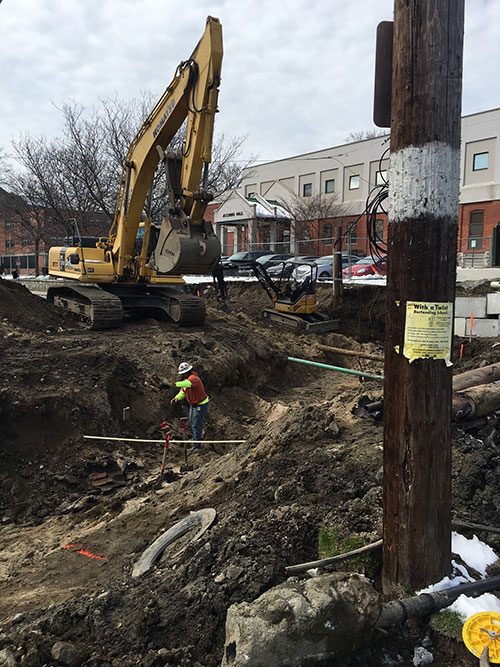 Huxley utility relocation