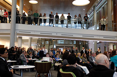 ryan center soft open crowd 1