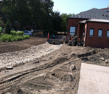 Bioswale Ryan Center