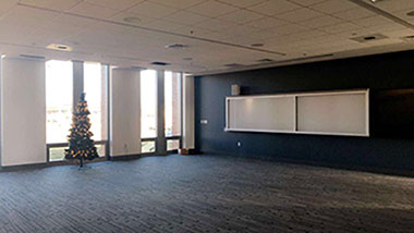 ryan classroom carpeted