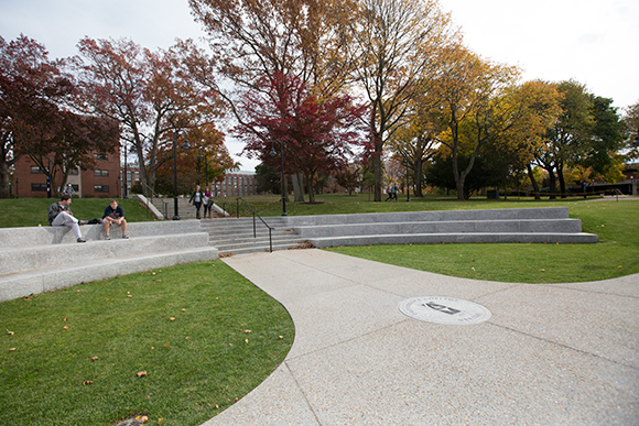 Outdoor Classroom behind Harkins Hall