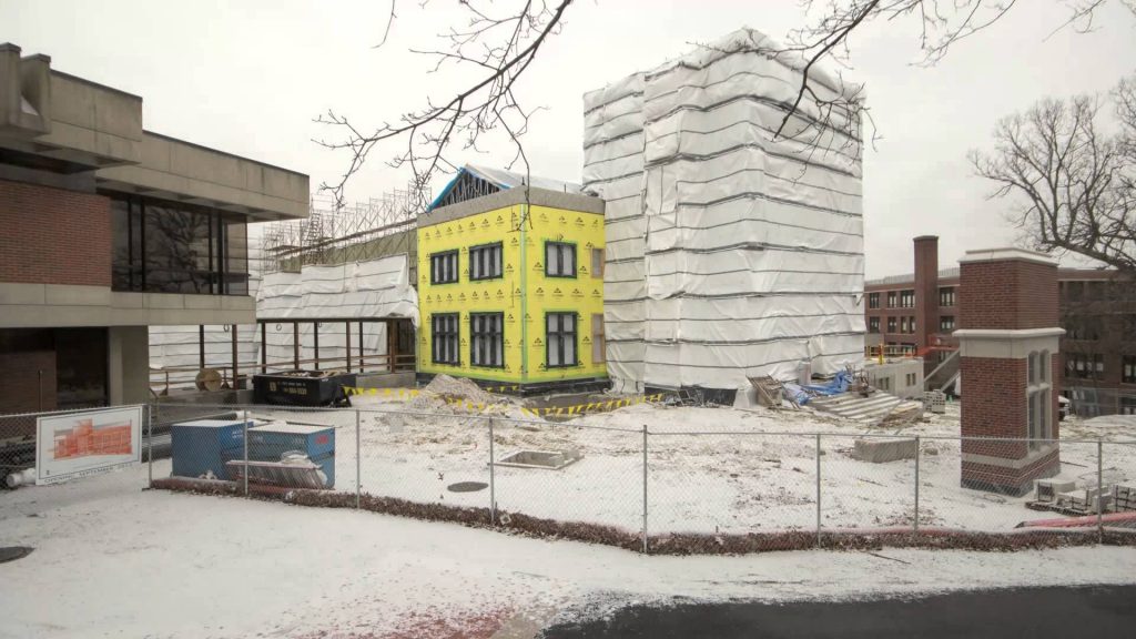 Image for Ruane Center for the Humanities Timelapse of Construction