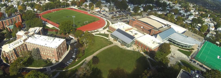 Aerial of Campus Green
